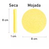 Mafab Almohadilla Desmaquillante Comprimida 12 Pzs Esponja Facial
