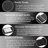 2 Pack Luggage Straps, Adjustable Luggage Straps for Suitcases, Heavy