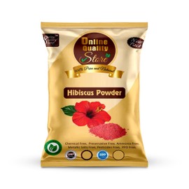 Online Quality Store Amla, Reetha, Shikakai, bhringraj, Hibiscus Powder Combo for Long, Lustrous and Healthy Hair -250g(Certified,50g each, Organic hair pack)