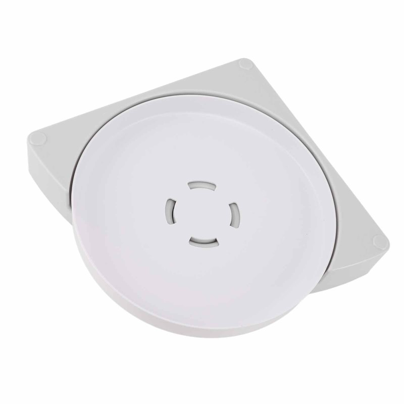 Shower Caddy Corner Rotate Wall Mount Easy Install Modern Plastic