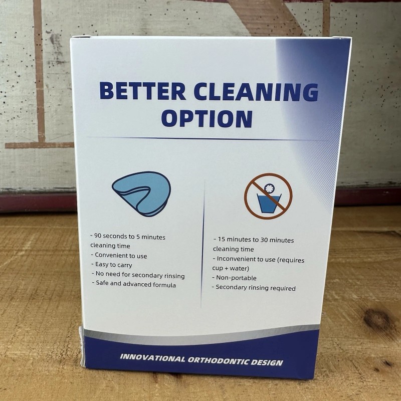 GLEAMCO Retainer Cleaning Kit, 90-Second Aligner Cleaner, Mint Flavor, 30ml