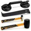 YiBaiBrush Floor Gap Fixer Tool Set, 4 Pack, for Smooth-Surface