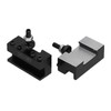 2Pcs Tool Post Holder Turinng Facing Boring Piston Wedge Hardware