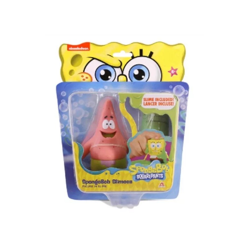 Nickelodeon Spongebob Slimeez Squarepants 3-inch Patrick Figure with Slime -