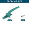 sourcing map 1Pcs Casement Window Locking Handle, Zinc Alloy Locking