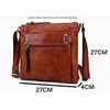 The Accessory Co. Womens Cross Body Bag Messenger Multi Compartment