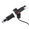 Twist Throttle Grips 3 Speed With LED Display Screen Handle