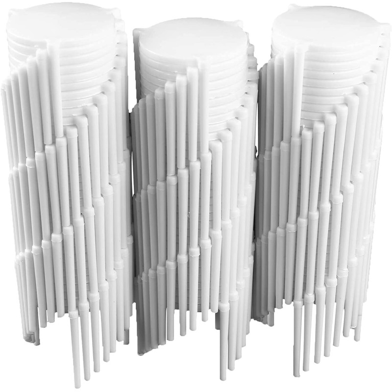 LATRAT Pack of 100 Spacers for Pizza Cups, Plastic Pizza
