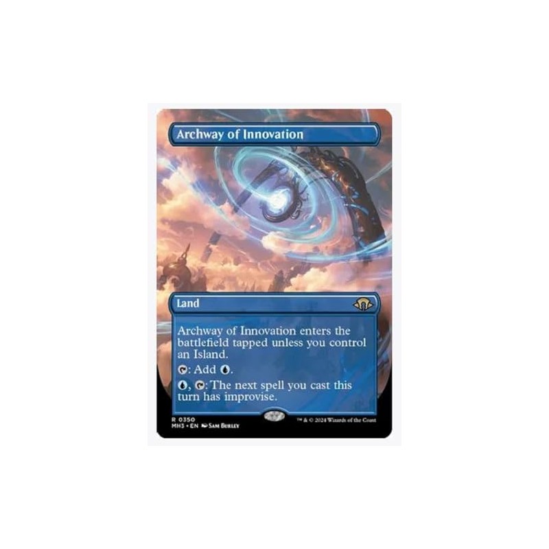 Magic - Archway of Innovation (MH3-0350) Borderless Foil Rare -