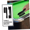 WHAMVOX Ergonomic Wooden Handle Pool Table Brush with Soft Nylon