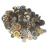 levylisa 250 Gram Small Plated Wheel Gear Antique Steampunk Gears