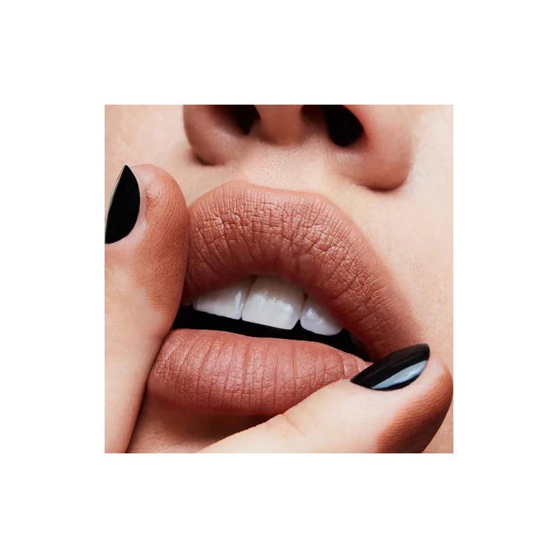 Labial Maquillaje Mac Matte Powder Kiss Lipstick 3g Color Impulsive