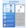Hydrogen Water Bottle, Hydrogen Water Bottle Generator,3-Min Electrolysis Smart Water