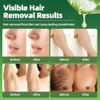100 PCS Wax Strips Hair Removal Kit for Face &