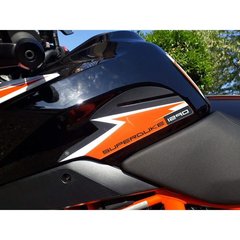 labelbike - Tank Pad Kit and Side 3D Stickers for