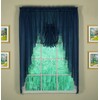 Today's Curtain Emelia Original Voile Swagger Pair 63", Navy, 90"