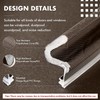 BBTO Door Weather Stripping Seal Winter Windows Kerf Soundproof Strip