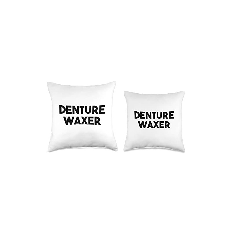 Denture Waxer Throw Pillow