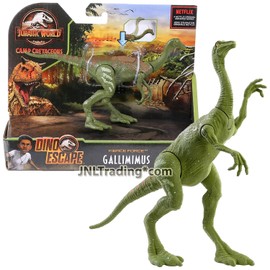 Mattel Year 2020 Jurassic World Camp Cretaceous Dino Escape Dinosaurs Fierce GALLIMIMUS