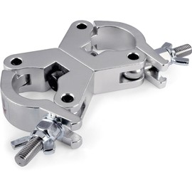 Riggatec Double Clamp Swivel Coupler Narrow Silver up to 750 kg MKII (48-51 mm)