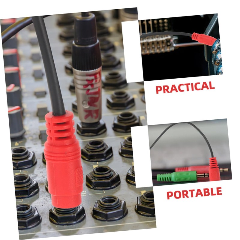 BESPORTBLE 2Pcs Audio Adapter Cable Midi Pin Connector Versatile Audio