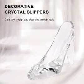FutureHight Kristall Schuhe Glas Geburtstags Geschenk Heimtextilien Hohe Absätze Hochzeit Schuhe Schuhe Figurine Dekorationen