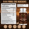 19-IN-1 Primal Bison Organs Supplement for Men, 100 Capsules, Grass‑Fed
