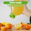 GAWBYET Silicone Milk Bottle Caps,48mm Diameter Glass Jug Replacement Lids
