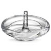 Lenox Porta Anillos Adorn de Cristal, Diseño de Cintas Entrelazadas,