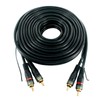 10m Avico 2RCA to 2RCA Stereo Audio Cable 6mm with