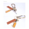 S'more Cookey SMOrCookeya Cookie Smore Shaped Carabiner Keychain, Braun