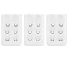 Lansonee 3 Pcs Women Comfortable Bra Strap Extenders Extensions Elastic