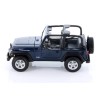 Showcasts JEEP WRANGLER RUBICON CONVERTIBLE BLUE SUV 1/27 DIECAST CAR