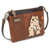 CHALA LaserCut Mini Crossbody/Purse with Convertible Strap Stylish, Compact, Versatile,