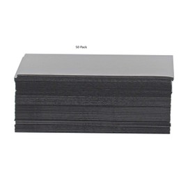 Marketing Holders Business Card Magnets with Adhesive Backing Set of 50 pieces Filing Cabinets Refrigerators Vehicles DIY Projects Crafts Schools Teachers Shelf Organization Label Tool Boxes and Racks