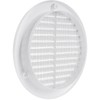 Vent Systems 5" Inch (Opening Dimensions) White Soffit Vent Cover