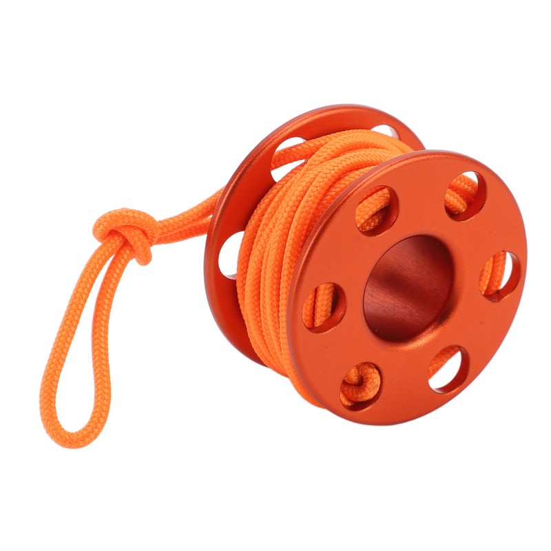 Scuba Diving Finger Reel Aluminum Alloy Mini Finger Spool Reel