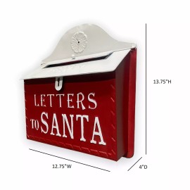 hOme Letters to Santa  Post Box I Nostalgic Charm Home Décor Farmhouse Design