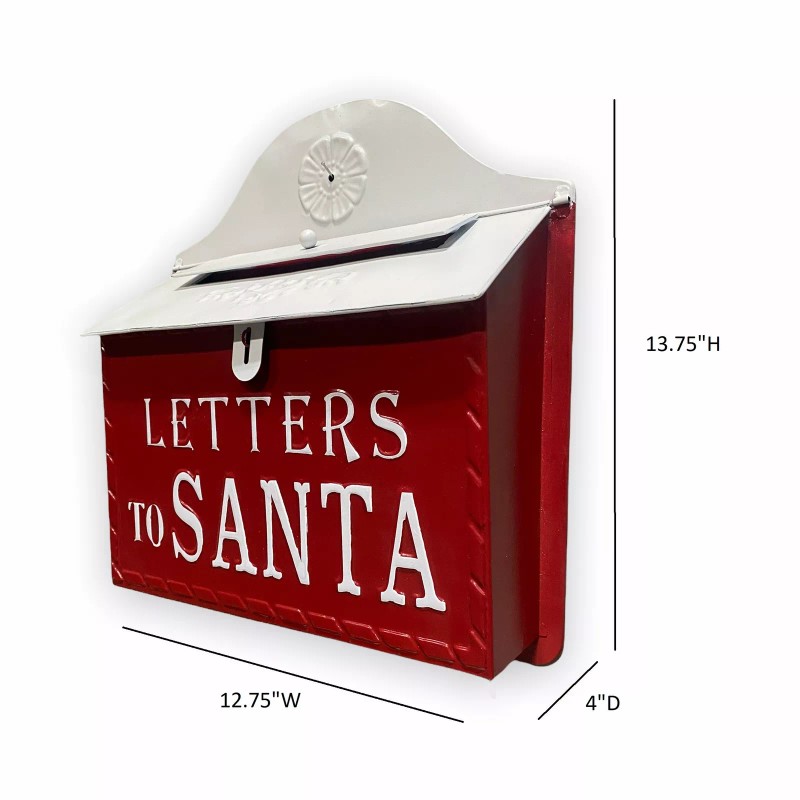 hOme Letters to Santa Post Box I Nostalgic Charm Home