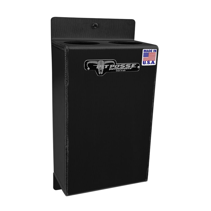 Pit Posse 468BK Co2 Carbon Dioxide Bottle Rack Aluminum Trailer