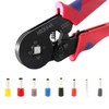 Terminal Crimping Pliers Rachet Ferrules Tube Tool European Style Hand