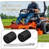 M158262 Deck Roller w/Rod for Joh-n Deere Z425 Z435 Z445