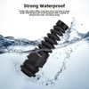 Strain Relief Cord Connector, CGELE 5 Pack NPT 1/2" Waterproof