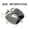 NiuniuDaddy Kids Neck Pillow for Traveling, 100% Memory Foam Sloth