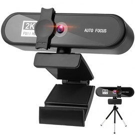 4K High Definition Webcam Autofocus Live Webcam USB Free Drive with Mic Computer Camera