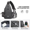 G4Free Sling Bag Crossbody Backpack with Charging Port & RFID