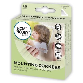 HomeHobby by 3L, Mounting Corners 19mm/0, 75' (250 Pcs)