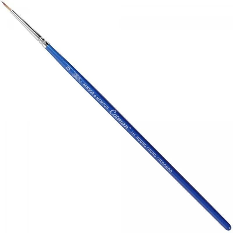 Pincel Chato Winsor & Newton 111-0 Sintético Acrílico Uno Pincelazo