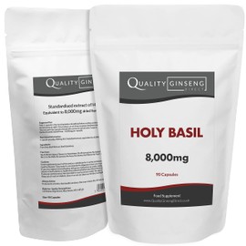 HOLY Basil | 8,000mg Capsules | Powerful Formula (90 Capsules)