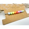 Schulkind Armband Geschenk Mädchen Junge Einschulung Perlenarmband Schultüte erste Klasse